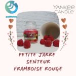 Yankee Candle framboise rouge petite