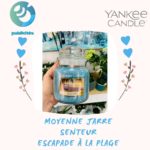 yankee candle moyenne jar escapade a la plage