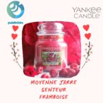 yankee candle moyenne jar framboise